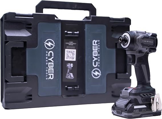 21V Brushless Cordless Driver, Compact and Light Weight, 230Nm Max Torque, 4000 IPM, 3200 RPM with LED Light, 2 Batteries 2000mAh, Charger, and Case Included