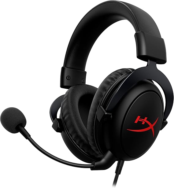 HyperX - Cloud Core Wired DTS Headphone:X Gaming Headset for PC, Xbox X|S, and Xbox One Black