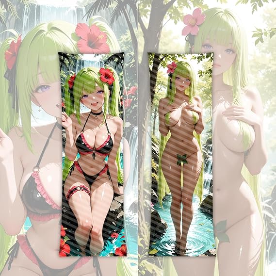 Body Pillowcase Cover Anime Manga Girl 40x120cm Cosplay Dakimakura Hugging Pillow Case