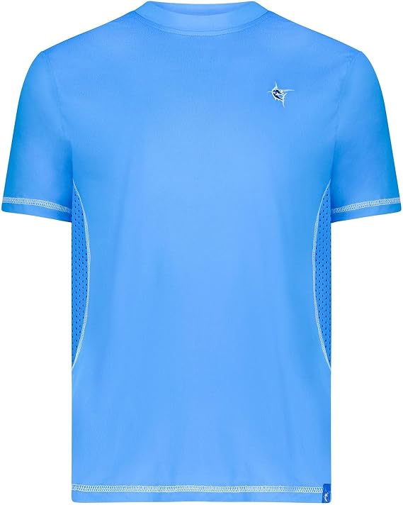 White Water Mens Grander Short Sleeve Performance Shirt with UV50 Protection