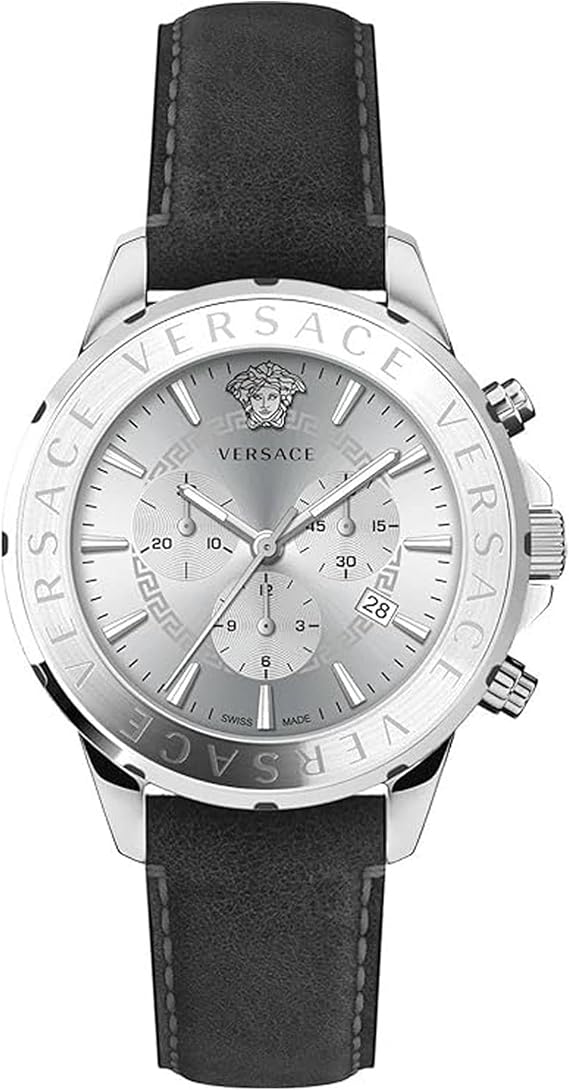 Versace VEV601223 Men's Chronograph Signature Watch 44 mm