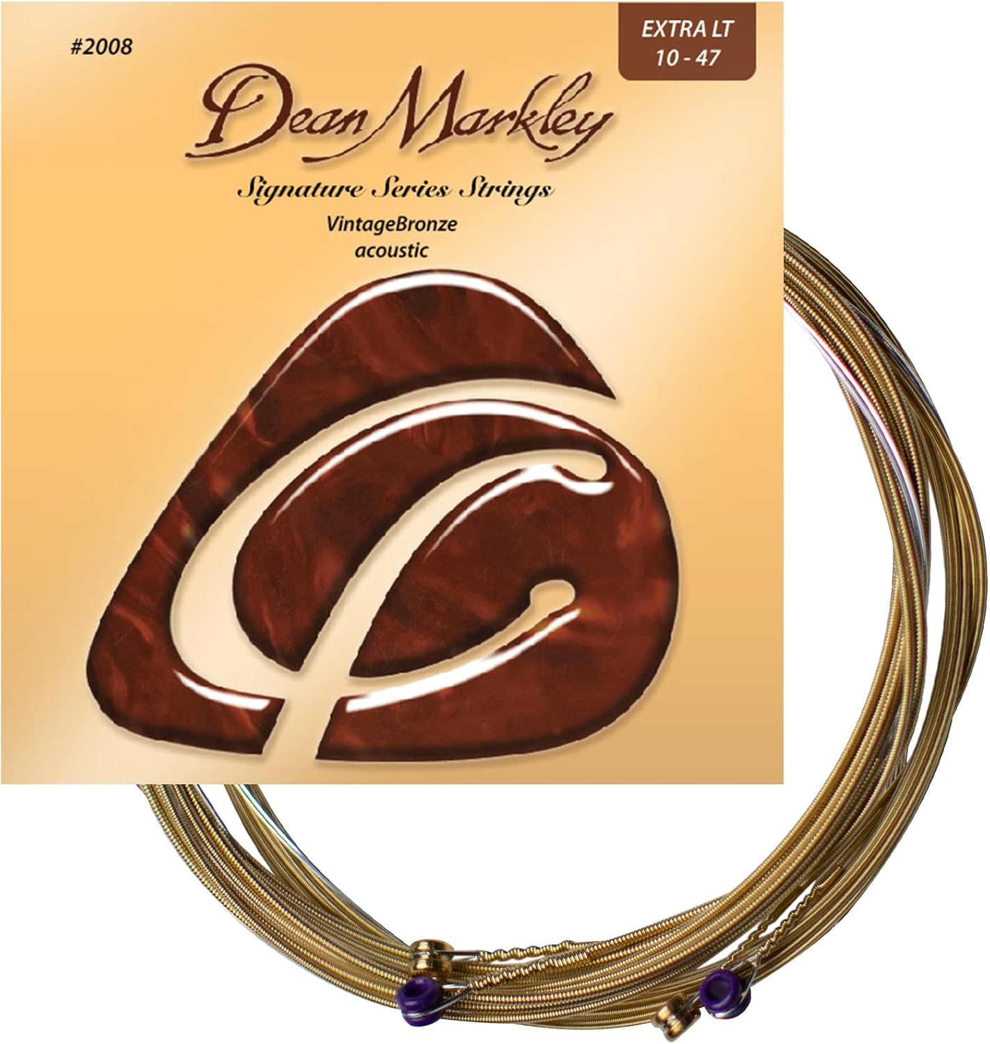 Dean Markley 2008A Vintage Bronze X-Large Guitar Strings