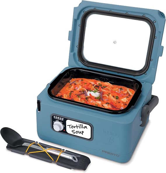 Presto 06017 8-Quart Nomad Traveling Slow Cooker