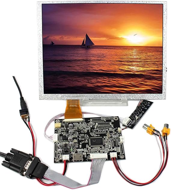 VSDISPLAY 10.4'' 800X600 LCD Screen A104SN03-V1 with VGA+AV LCD Board