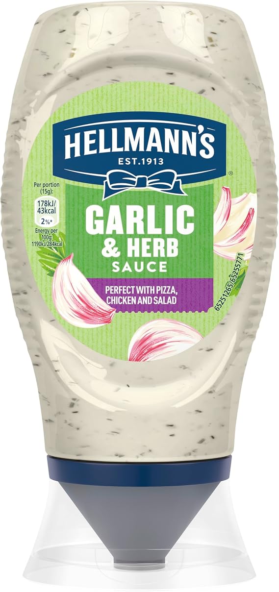 Hellmann's Garlic and Herb Sauce, 260 g