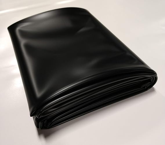USA Pond Products' - 18x20 Black Pond Liner-18'W x 20'L (5.49m x 6.1m) in 20-mil Black PVC (0.50mm)-Fish/Plant Friendly for Koi Ponds, Streams & Water Gardens