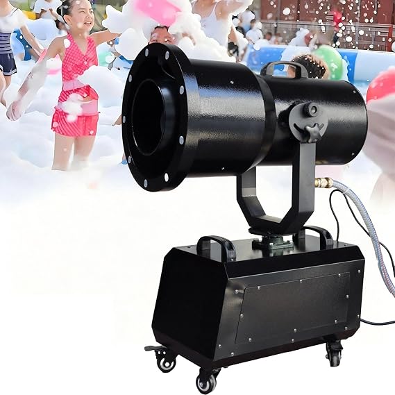 Professional Foam Machine for Party LM 2000 Powerful Professional Stage for Outdoor Indoor Covers 50㎡ with 3-8M Distance, Ideal for Parties, Pools