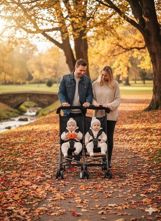 İkiz Pratik Baston Bebek Arabası