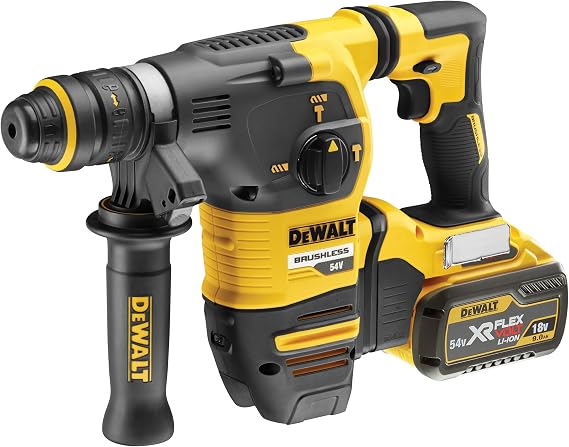 DEWALT 54V XR FLEXVOLT SDS-Plus 2X 9.0AH + QCC