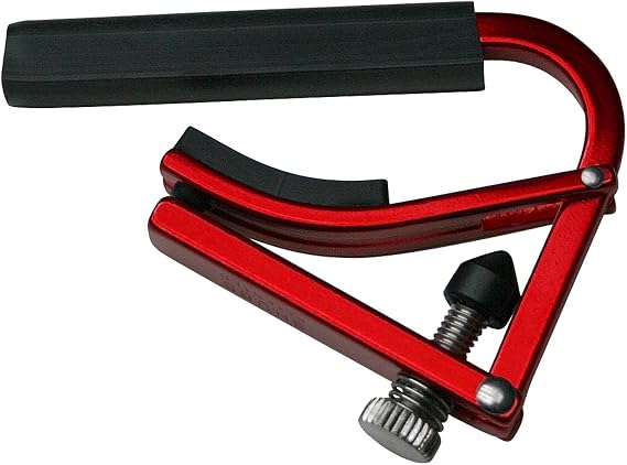 L2RED Shubb Lite Series Classical Guitar Capo - Anodized Red