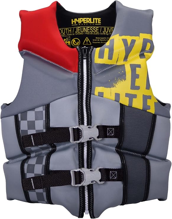 HyperLite Elite Infant/Toddler, Child & Youth Life Jackets USCG Approved for Boating, Water Sports & Swimming