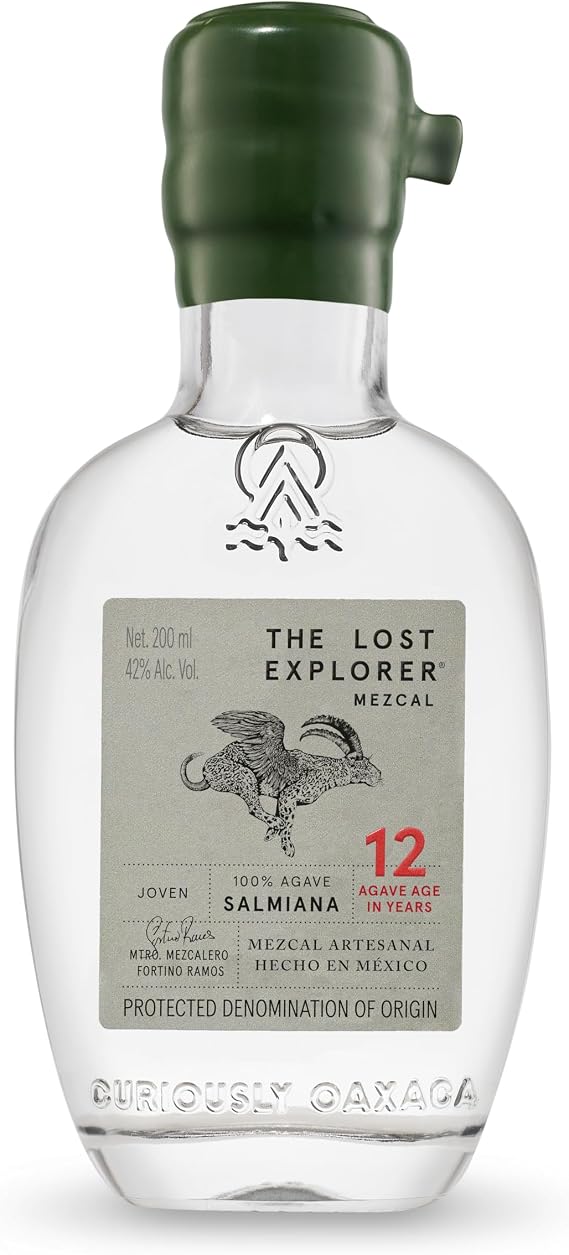 The Lost Explorer Mezcal Salmiana, 20cl | Award Winning Artisanal Mezcal | 42%