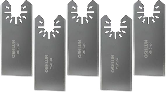 Oshlun MMC-4005 Universal Sealant Cutter with Quick-Fit Arbor for Standard & Quick Change Tools (5 Pack)