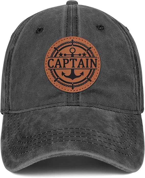 Captain Baseball Cap for Men with Gift Box