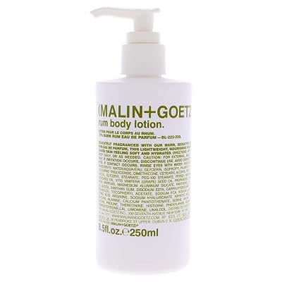 MALINGOETZ Womens Rum Body Lotion, Rum, 8.5 Fl Oz Pack of 1