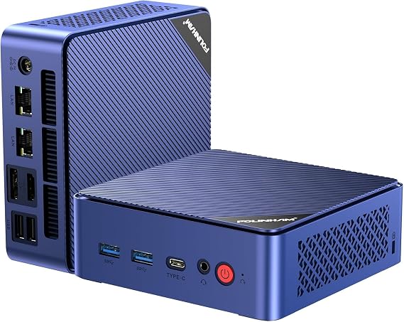 Mini PC,Intel 12th Alder Lake N100 Mini Computer,16GB RAM 512GB SSD,Triple 4K Display/2*USB 3.0/Dual WiFi/Bluetooth/Full Function Type-C/Dual LAN/Support 64GB RAM and 2TB SSD Extensions