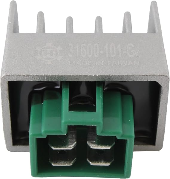 DB Electrical Regulator, Electronic & Rectifier for Yamaha TTR230 1995-2019 | OEM replacement, fits Kawasaki KLX110 KLX110L KLX140 TTR125LE TTR50E TTR125E TTR90, replaces Honda 31600-KRM-851, 230-58066