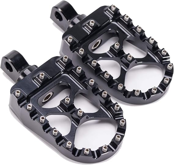 Hopider Foot Pegs Compatible with harley Dyna Sportster Fatboy Iron 883