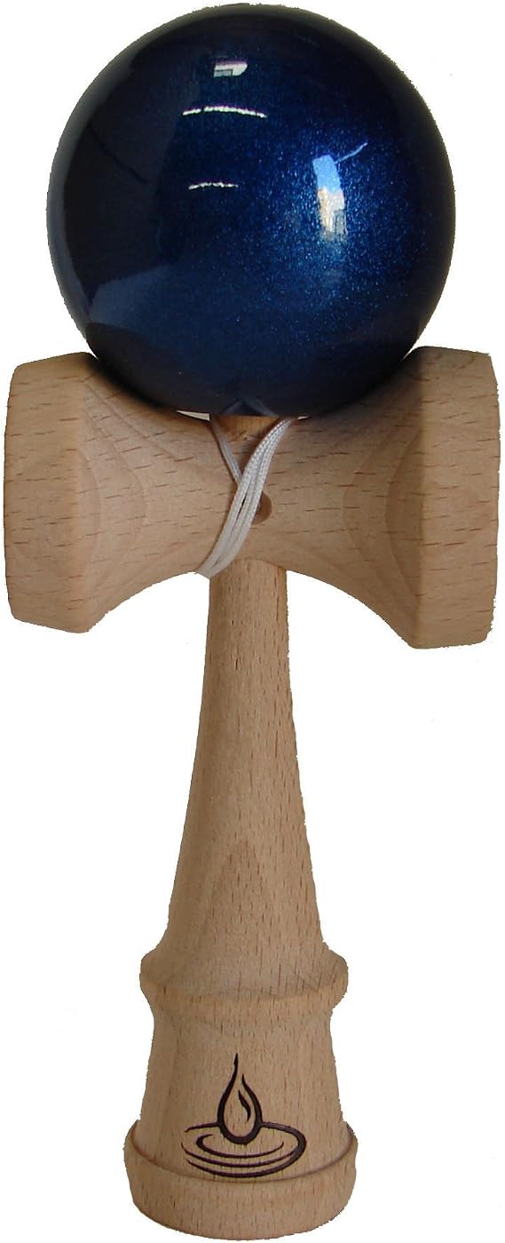 Blue Metallic Kendama
