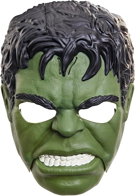 Marvel Studios Spider-Man: Brand New Day Vahşi Hulk Sesli Elektronik Maske Rol Yapma Oyuncağı, Çocuklar için Süper Kahraman Kostüm Maskesi ve Oyuncakları, 5 Yaş ve Üzeri