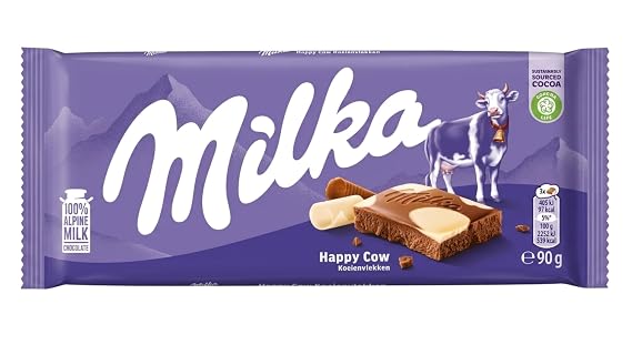 Milka Alpine Cow Spots Chocolate 90g