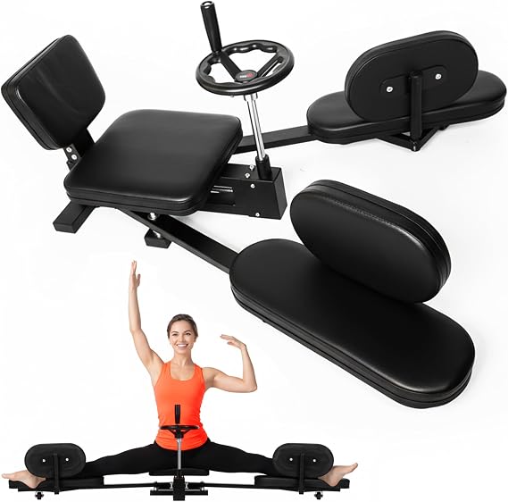 Professional Leg Stretcher for Adductor Stretching up to 180, Leg Spreader Machine, Split Trainer for Legs - Ideal for Martial Arts, Ballet, and Daily Training