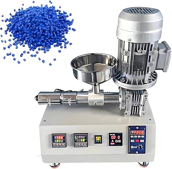 1000W 3D Printer Filament Maker Machine, Desktop Pellet Extruder with PID Control (0-350°C),DIY 1.75mm/3mm Filament, Fast Heating & Stable Output