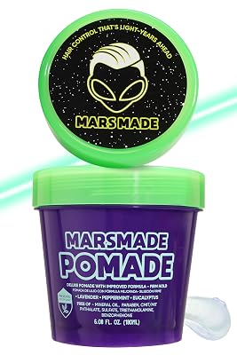 Hair Pomade for Professional Hair Styling | Edge Control & Combats Itchy Dry Scalp | Long-Lasting Shine for Braids, Locks, Twists, Cornrows | No Flaking No Residue No Animal Trials 6 fl. oz.