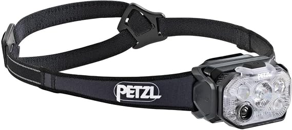 PETZL Swift RL Classic Far - Hafif ve Şarj Edilebilir 1200 Lümen Far - Siyah