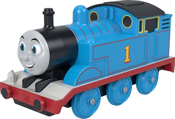 Thomas & Friends Talking Thomas Engine by Fisher-Price | Battery-Powered Large-Scale Engine for Preschoolers Can Make & Say 15 Different Train Noises & Sayings