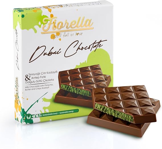 Fiorella Dubai Chocolate 60 Gr. (1 Pack)