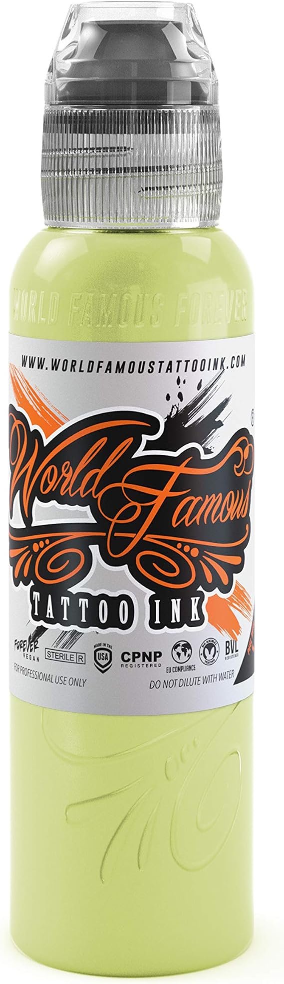 World Famous Green Tattoo Ink, Vegan and Professional Ink, Made in USA, Infectious Chives Green, 1 oz