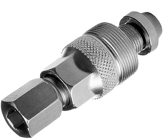 CyclingDeal Bike Crank Extractor Puller Remover for Square Threaded Taper Crankset or ISIS & Octalink - Easy Bicycle Crank Arm Remover Removal Tool