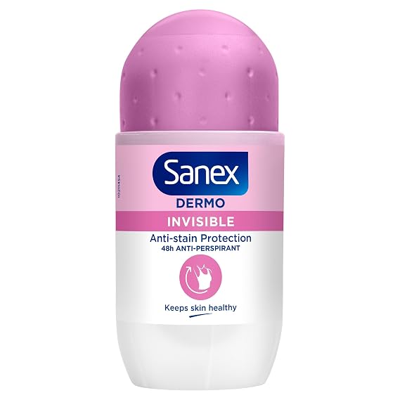 Sanex Dermo Invisible Roll On Anti-Perspirant Deodorant 50ml by Sanex