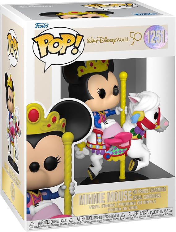 Funko Pop! Disney: Walt Disney World 50th Anniversary - Minnie Carrousel