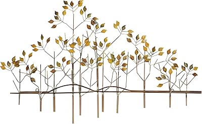 Tree of Life Metal Wall Sculpture - 39 Inches Wide x 24 Inches High Metal Wall Art