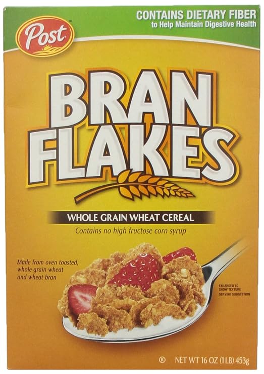 Post Bran Flakes Cereal, 16 oz