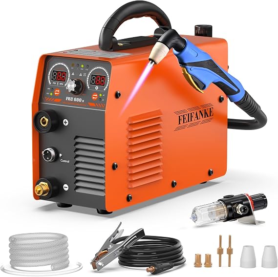 FEIFANKE 60A Plasma Cutter 110/220V, High-Frequency Plasma Cutting Machine