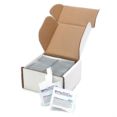 TSC Presaturated Thermal Label Printer Cleaning Wipes, Thermal Cleaning Supplies for Printers, 50 Count