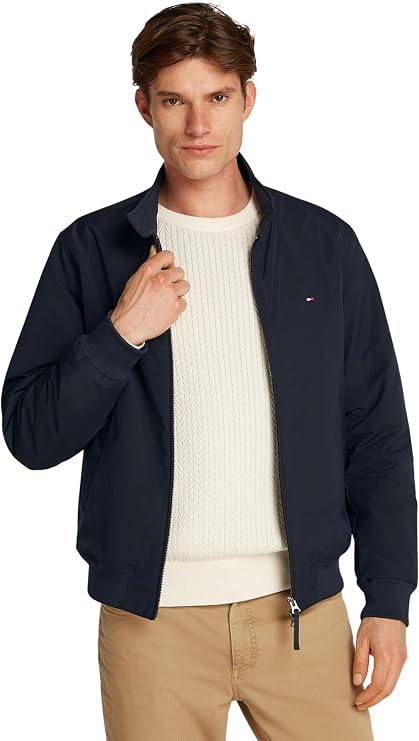 Tommy Hilfiger Men’s Water Repellent Harrington Jacket