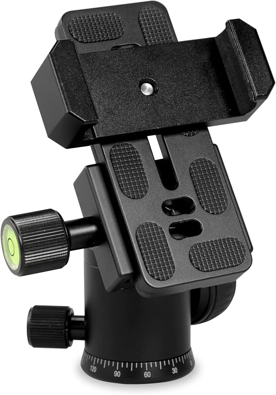 Foldio360 Smartdome Mount Kit | Universal Tripod ballhead | Aircraft-Grade Aluminum Ball Head