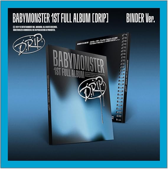 Koread BABYMONSTER DRIP 1st FULL Album フォトブック - バインダー版