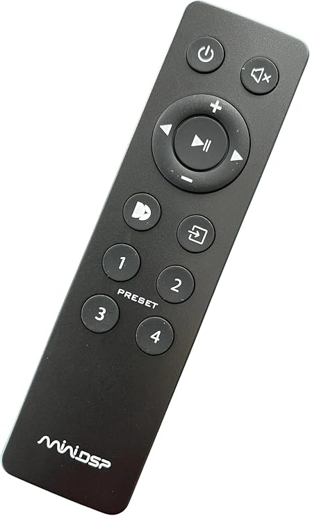miniDSP IR Remote Control Factory OEM Genuine for 2x4HD, Flex, SHD Series