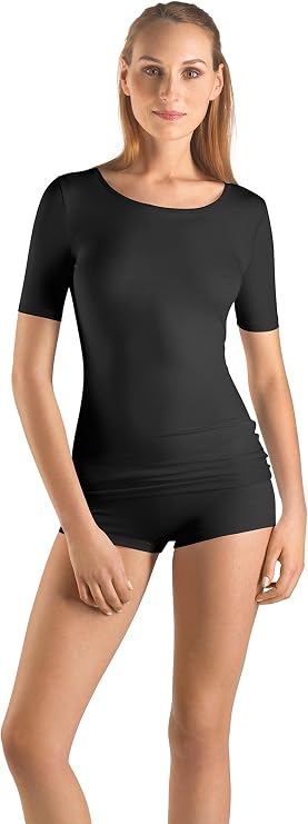 HANRO Women's Soft Touch Short Sleeve Top 71258