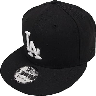 New Era Los Angeles Dodgers Black White Logo Snapback Cap 9fifty Limited Edition