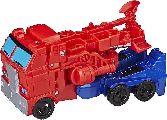 Transformers Cyberverse 1-Step Changer - Optimus Prime Energon Axe Attack Action Figure //E3522-E364