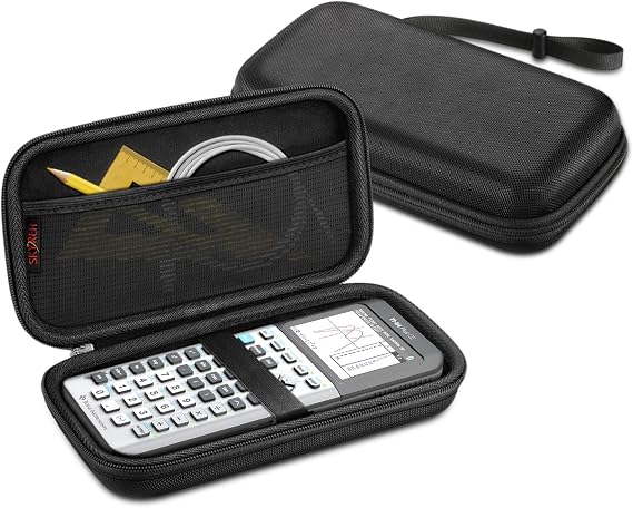 Graphing Calculator Carrying Case for TI-84 Plus CE, Black
