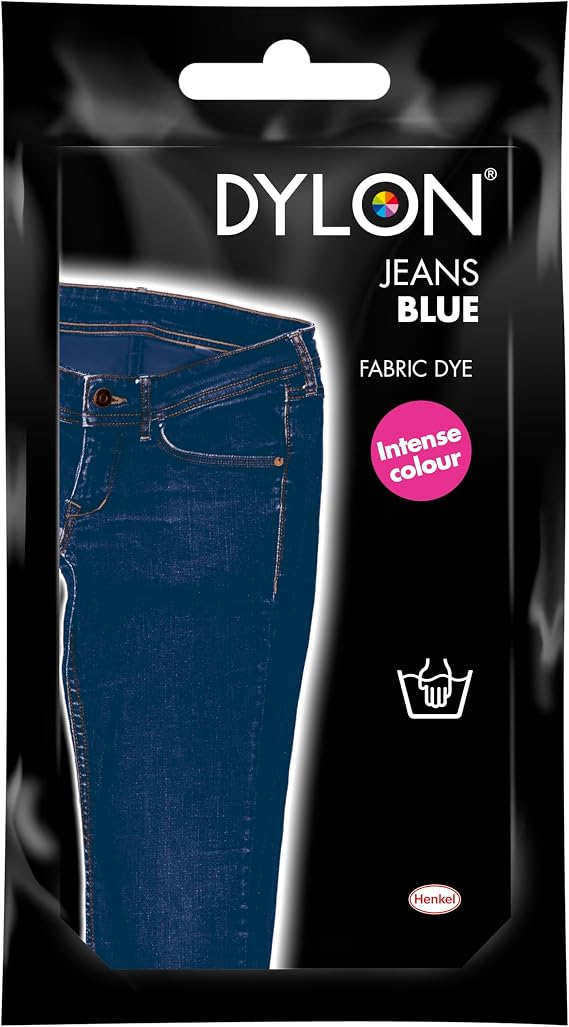 Dylon Fabric Dye, Jeans Blue, 50G