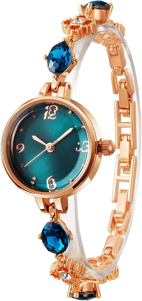 TIME100 Women Watch Gift Set Elegant Women Quartz Wrist Watch with Chalcedony Waterproof Fashion Wrist Watch for Women