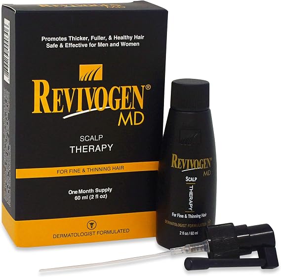 Revivogen Scalp Therapy 1 month supply MD 60ml - Proved Formula For Thining Hair, For Men and Women